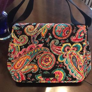 Vera Bradley laptop bag, NWT, Parisian Paisley
